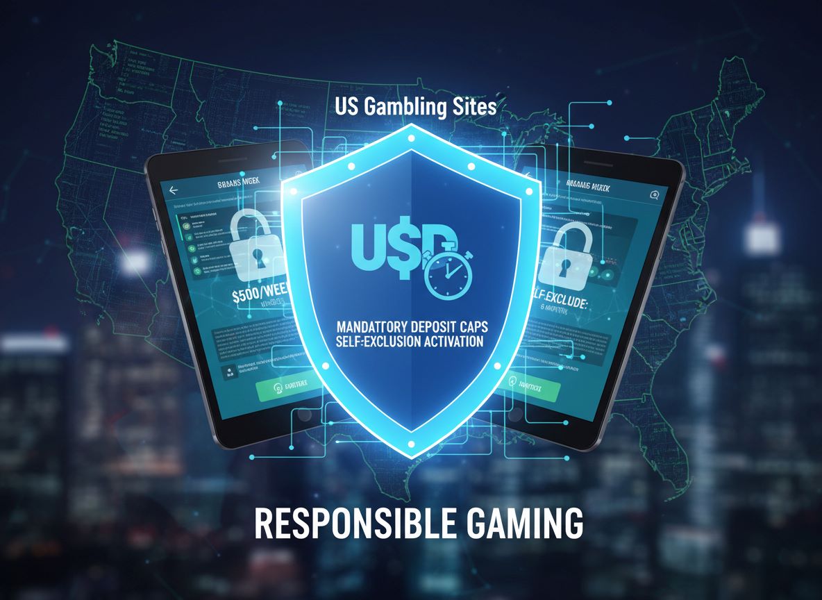 Mandatory Deposit Caps and Self-Exclusion Activation on US Gambling Sites